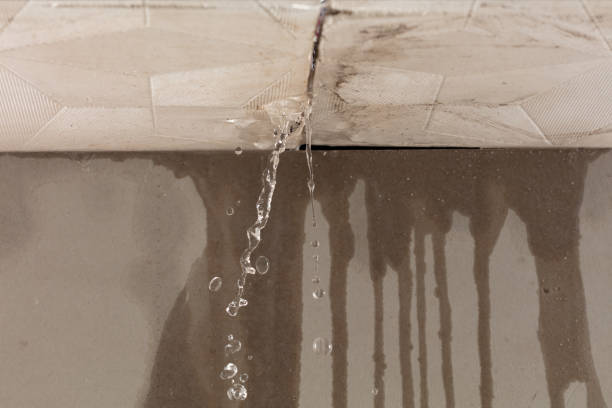 Professional Burst Pipe Cleanup technician working in Charleston, MS